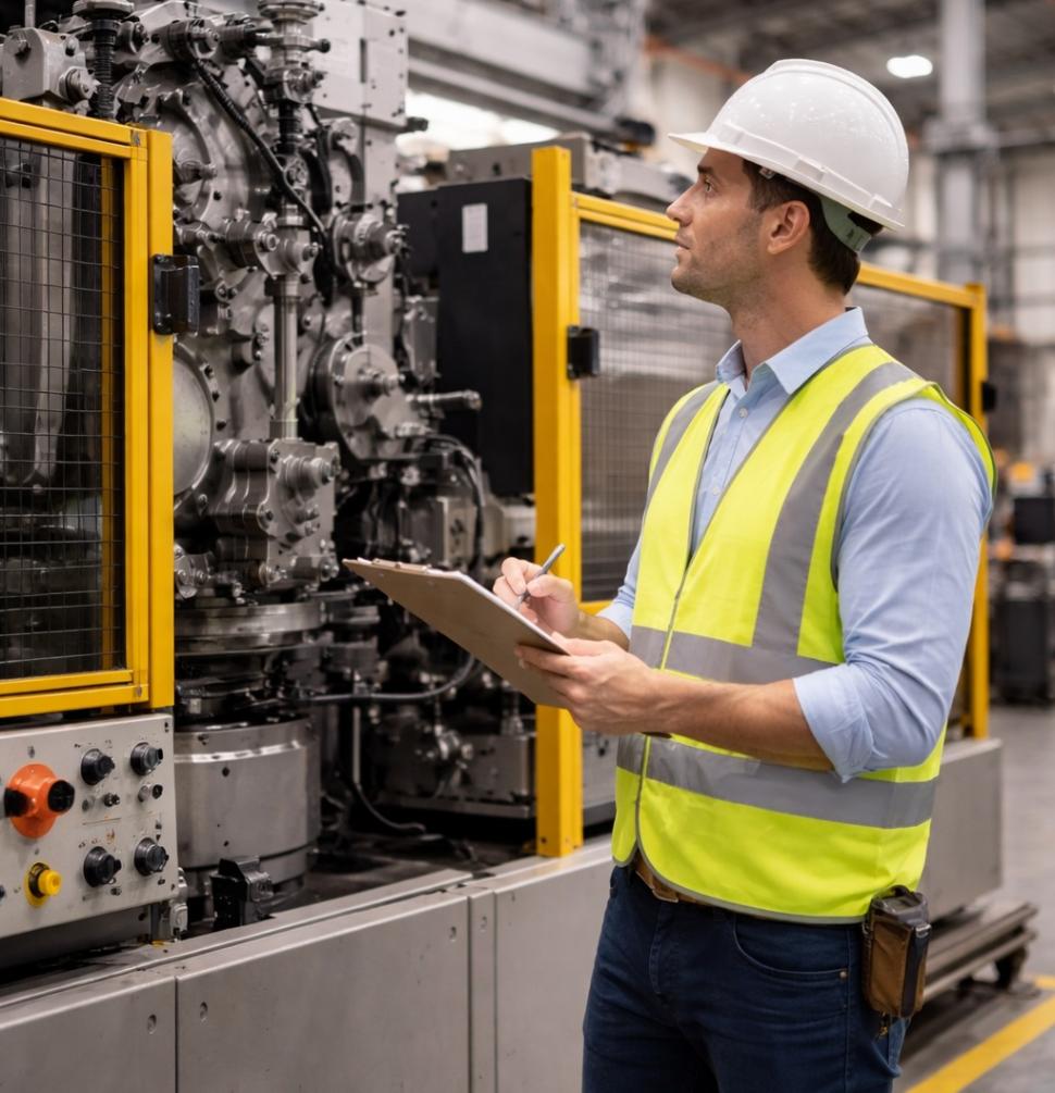 Inspeção NR-12 – Máquinas e Equipamentos Industriais